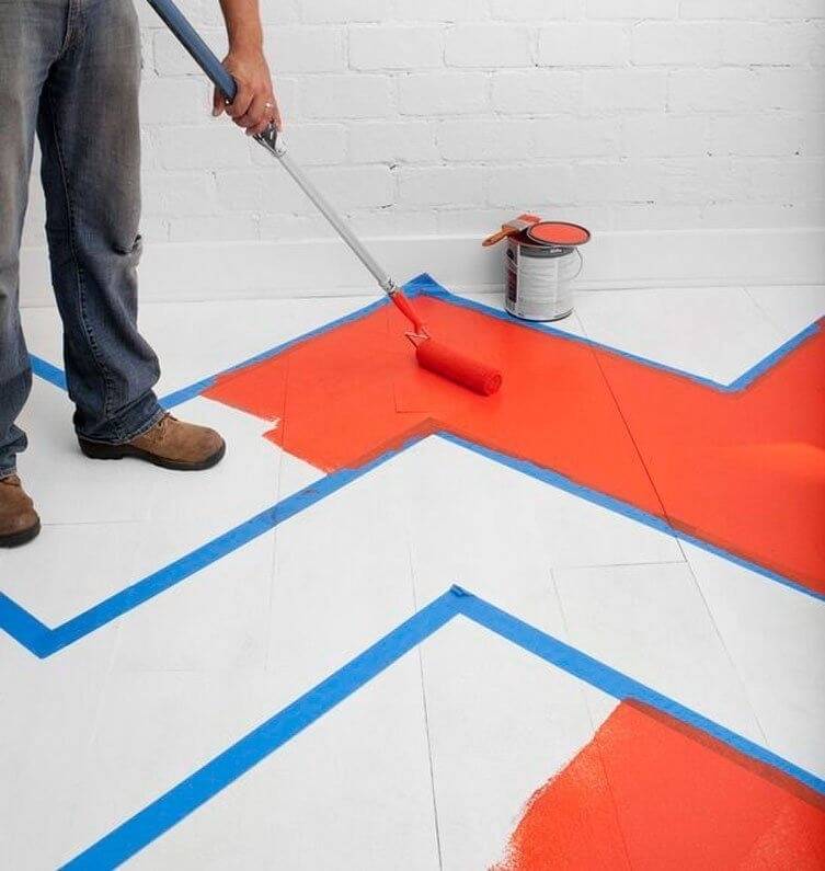 Краска для керамической плитки, можно ли покрасить на полу