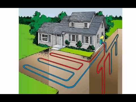 Геотермальное отопление дома - теплом земли, видео