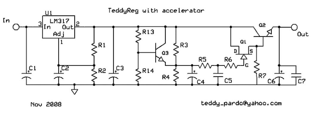 Lm317 характеристики схема подключения