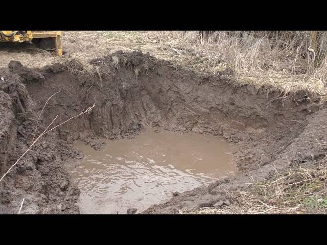 Как правильно выкопать пруд на участке – рытье водоемов