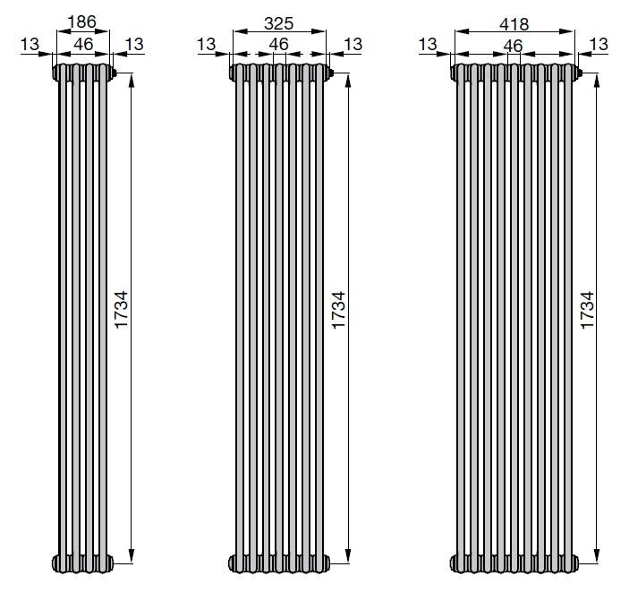 Вертикальные радиаторы отопления