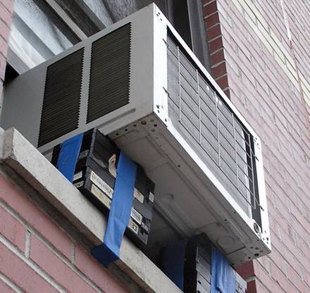 Кондиционер на балконе: установка внешнего и внутреннего блока