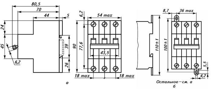Ва47-29: назначение и применение автоматических выключателей, технические характеристики, принцип расчета тока