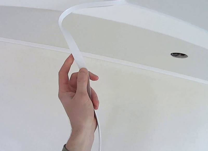 Как снять натяжной потолок своими руками: пошаговая инструкция, без повреждений