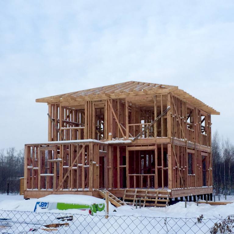 Канадская технология строительства домов. плюсы и минусы