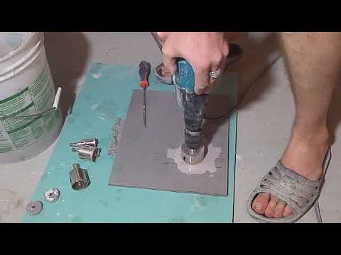 Как сделать отверстие в плитке под розетку: инструменты и особенности резки плитки