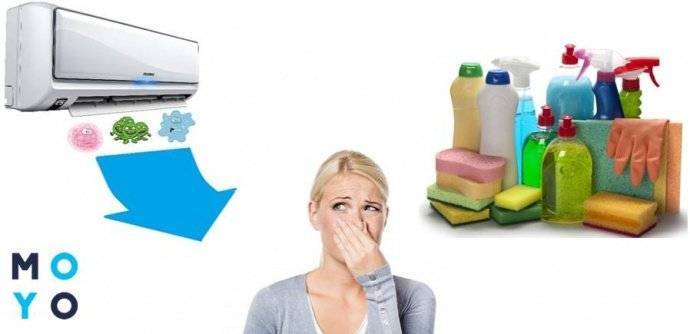 Неприятный запах из кондиционера в квартире (дома): как устранить, откуда он берется?