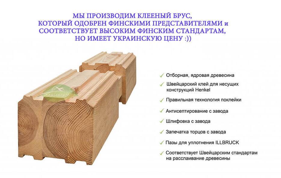 Брус: характеристики деревянного строительного материала, размеры, влажность, вес, прочность, требования по госту, виды, как выглядит, фото, плюсы, минусы, отзывы