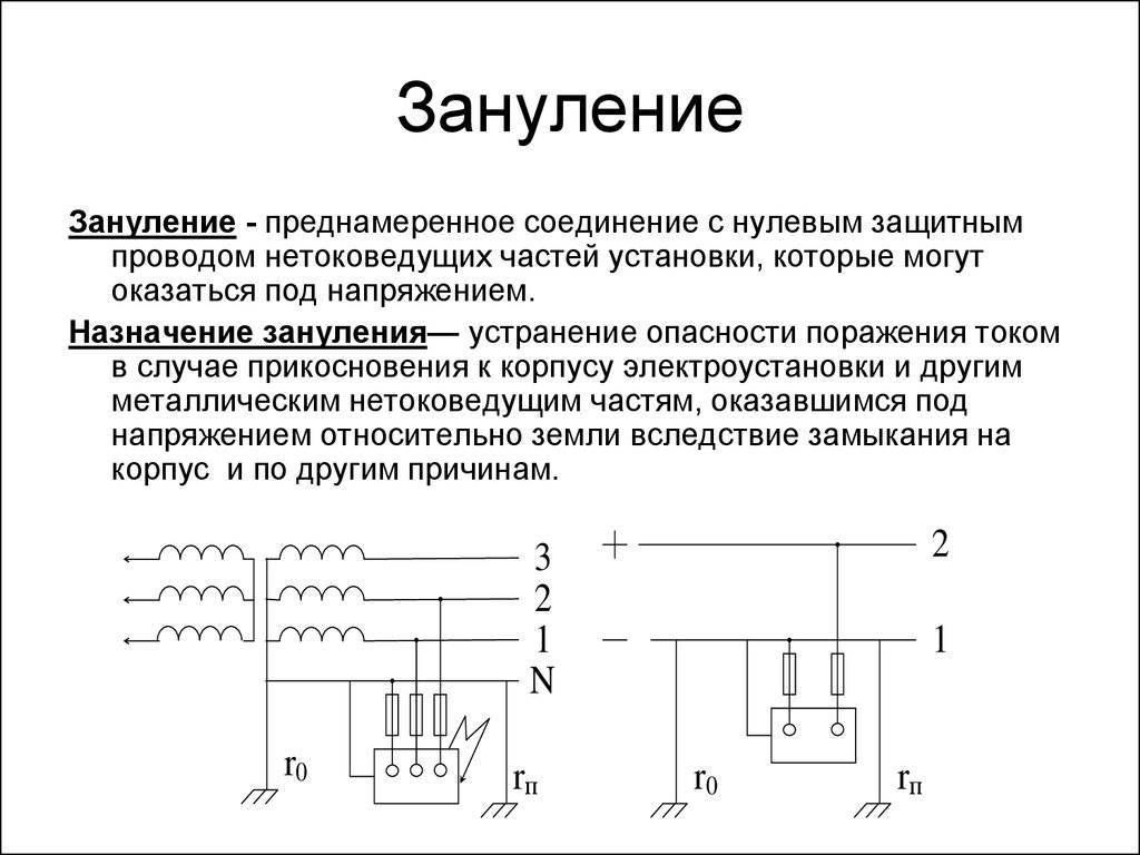 Заземление и зануление - в чем разница? заземление и зануление электроустановок :: syl.ru