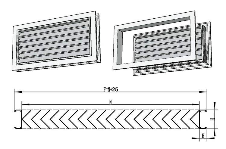 Установка вентиляционных решеток. способы правильной установки вентиляционной решетки