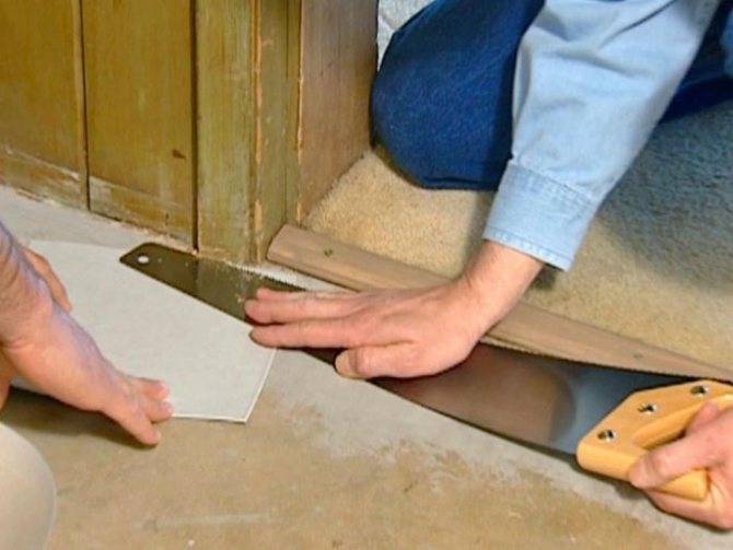 Укладка линолеума своими руками - пошаговая инструкция укладки на деревянный и бетонный пол с фото!