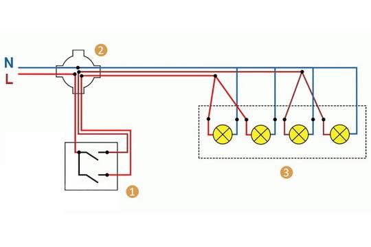 Как подключить люстру самостоятельно: схемы подключения люстры к одиночному и двойному выключателю