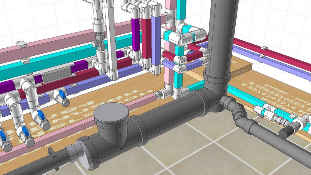 Монтаж труб в системе водоснабжения и канализации: инструкция | гидро гуру