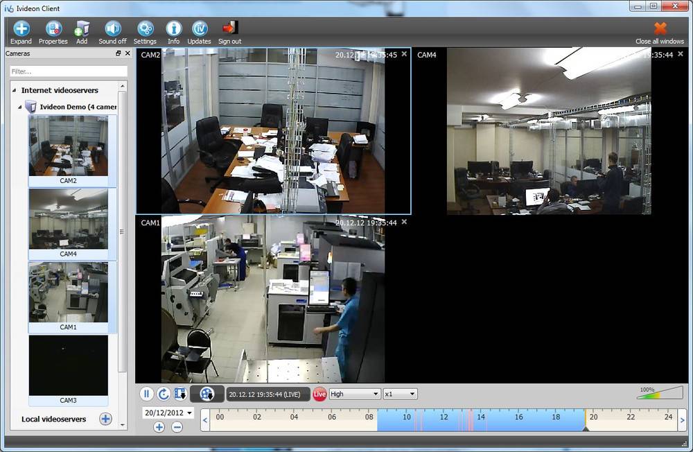 Выбор cms программы для видеонаблюдения: dahua smart pss, hikvision ivms, tecsar и partizan