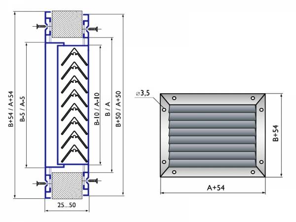 Вентиляционная решетка с обратным клапаном: устройство и виды + рекомендации по установке