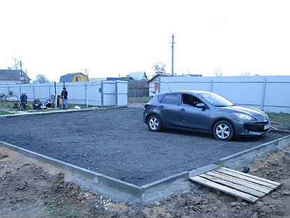 Площадка под автомобиль: варианты постройки простого и удобного места для машины (120 фото)