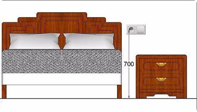 Розетки в спальне: секреты правильного расположения розеток в спальне - все о строительстве