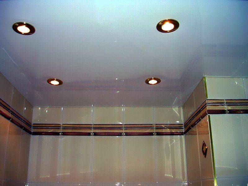 Оптимальный выбор, расположение света в ванной комнате