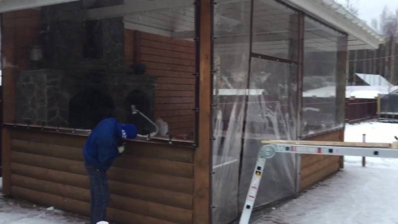 Мягкие окна – безопасная и эффективная защита от непогоды и холода