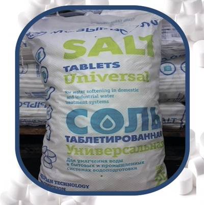 Соль таблетированная для водоочистки: особенности и применение