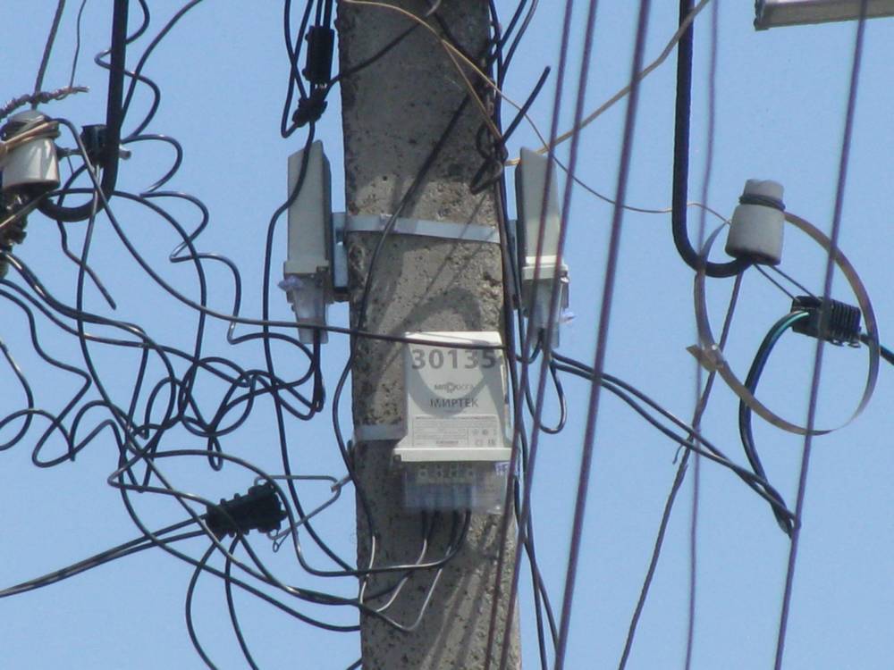 Счетчик электроэнергии с дистанционным снятием показаний