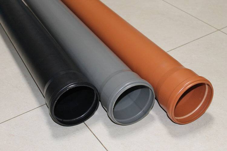 Чем отличаются серые, оранжевые и черные пластиковые трубы