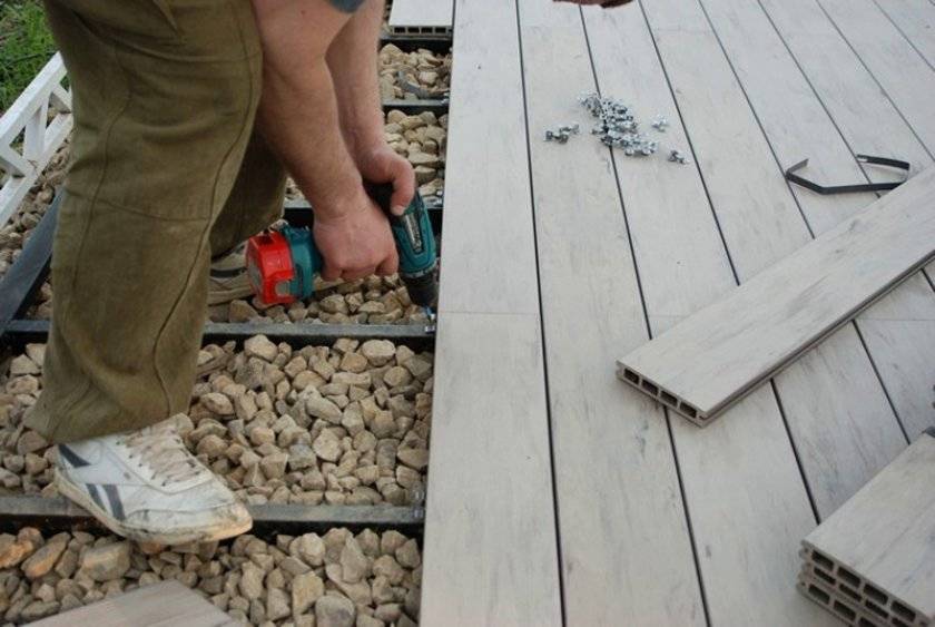Как сделать деревянный настил на даче своими руками