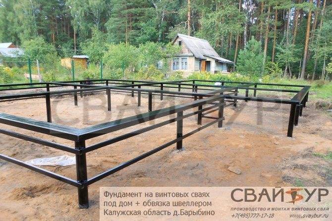 Установка свайного фундамента - особенности технологии и монтажа