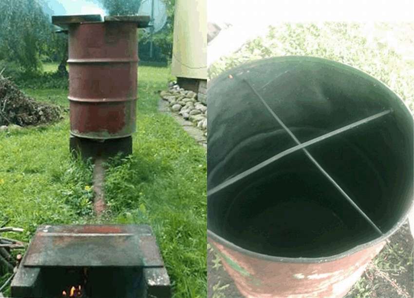 Коптильня из бочки дубовой в 200 литров горячего копчения, как сделать 200-литровое изделие с дымогенератором своими руками, фото