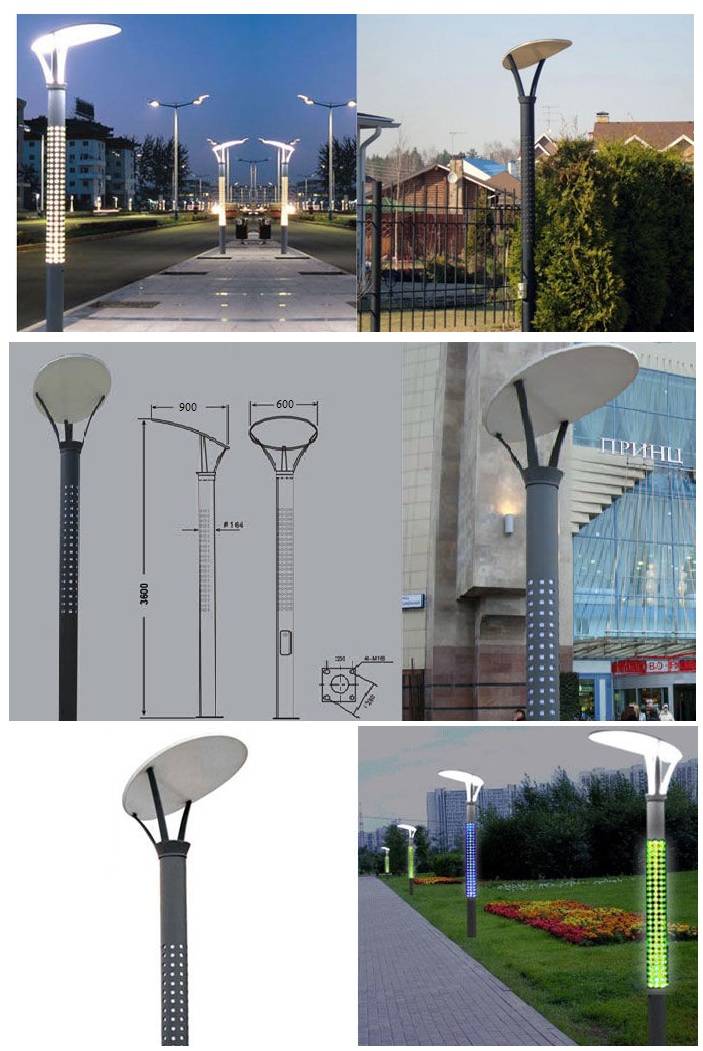 Уличные светильники на столб: требования, преимущества и недостатки