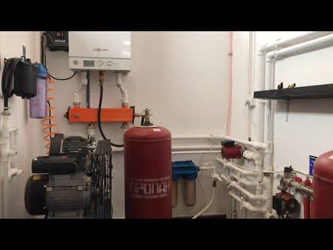 Водяное отопление гаража своими руками: схема и план реализации системы