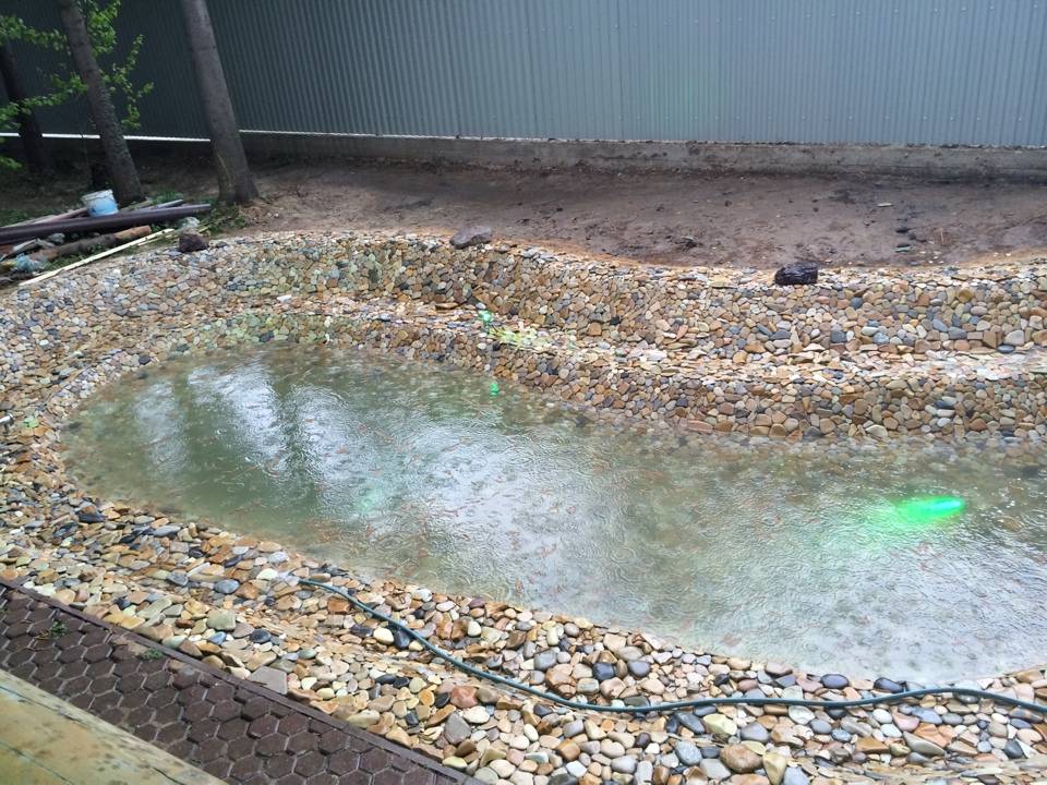 Как выкопать пруд для разведения рыбы на участке своими руками, экскаватором на даче
