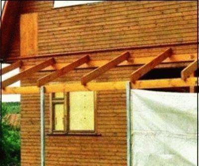 Односкатная крыша пристройки к дому: чертеж сарая своими руками, строительство стропильной системы, проект кровли пристроя