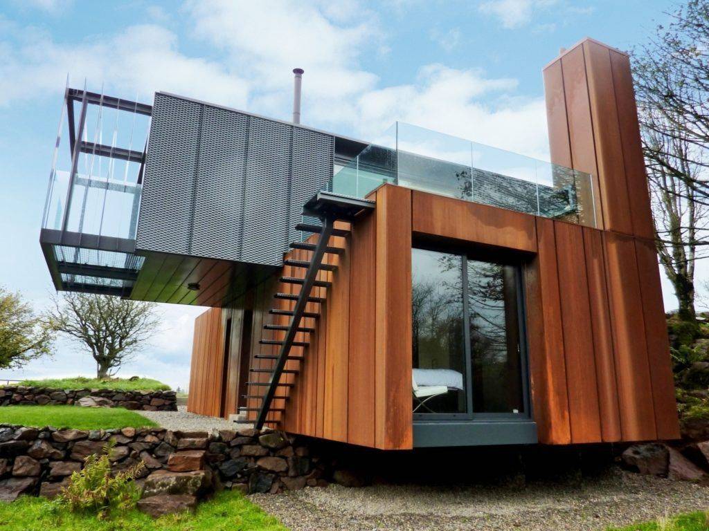 Дизайн дома из морских контейнеров | дизайн в жизни