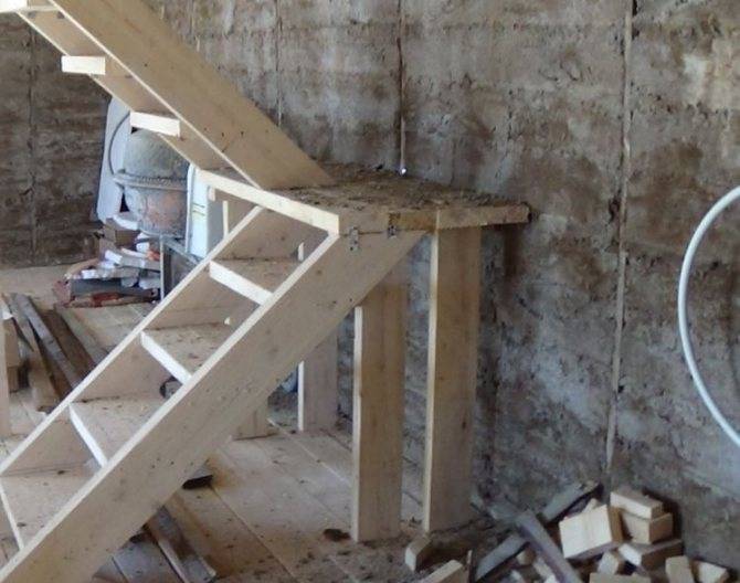 Деревянная лестница в подвал своими руками » как рассчитать: фото + видео | погреб-подвал