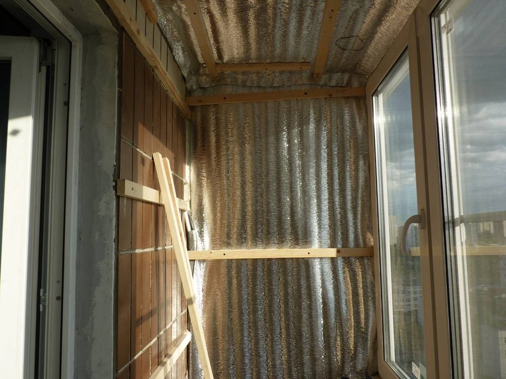 Обрешетка балкона или лоджии под пластиковые панели, под вагонку и др. материалы