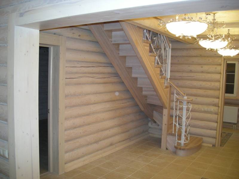 Обшивка стен в деревянном доме - фото примеров