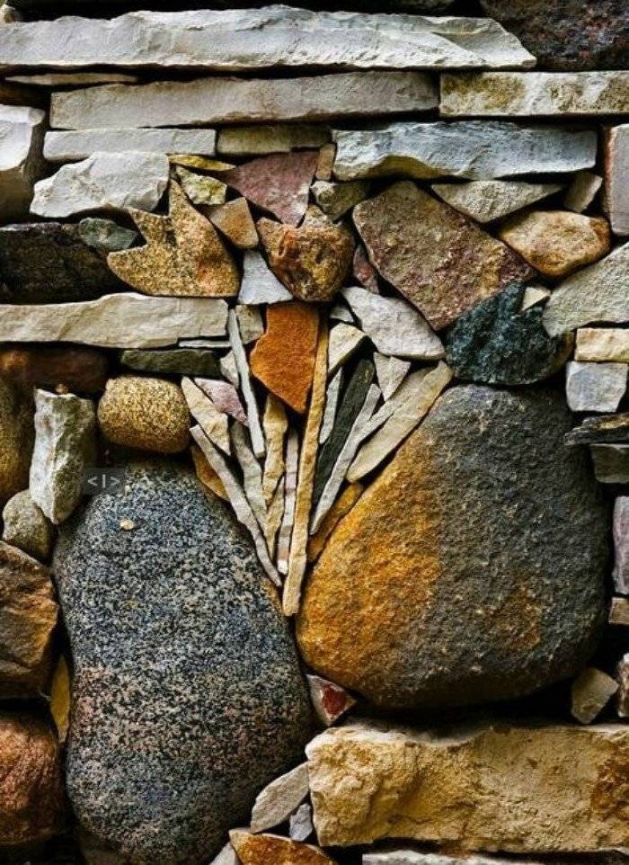 Забор из натурального камня: фото как сделать его своими руками