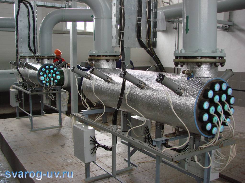 Обеззараживание воды ультрафиолетовым излучением