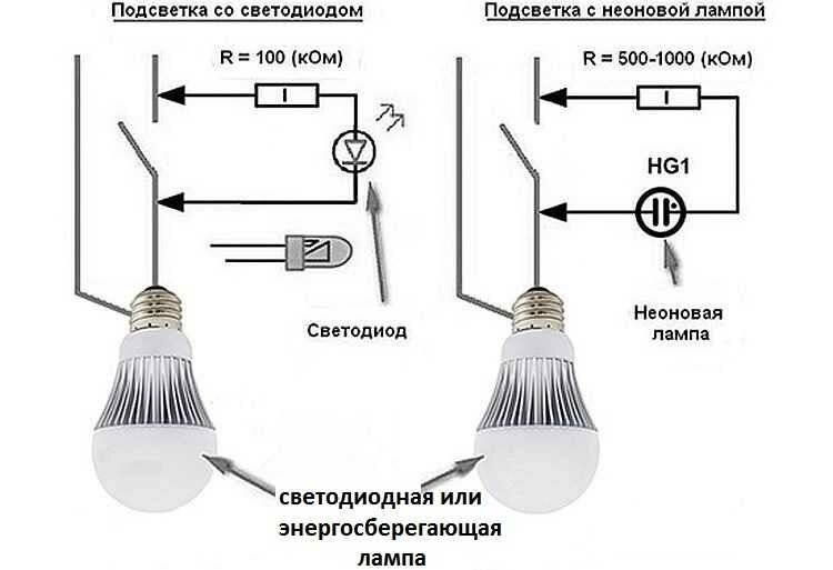 Как устранить мерцание светодиодных ламп в выключенном состоянии
