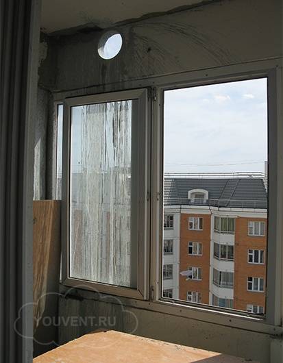 Особенности вентиляции балкона
