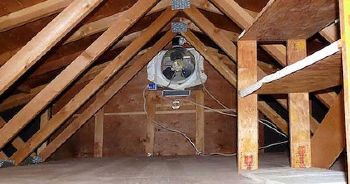 Вентиляция чердака в частном доме: правила и устройства для организации воздухообмена