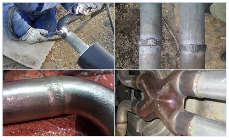 Как заварить стальную трубу или устранить свищ если мешает  вода?