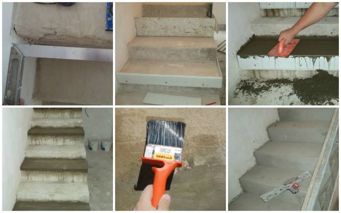 Основные правила установки плитки на ступеньки лестницы