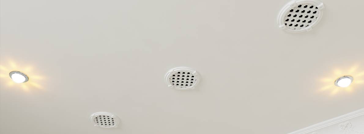 Вентиляция в потолке — особенности установки в ванной комнате