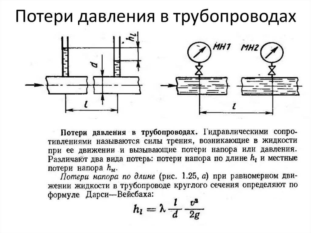 Гидравлический расчет трубопровода. гидравлическое сопротивление труб