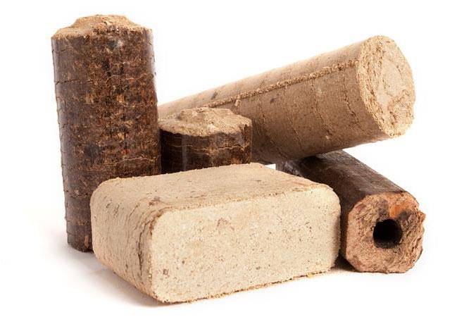 Брикеты для отопления: торфяные, из лузги, древесные и угольные