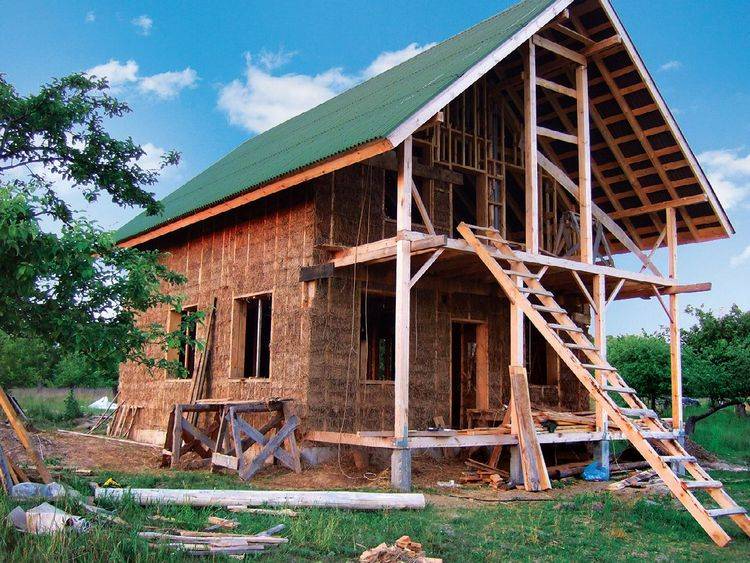 Как построить дом из самана своими руками: преимущества и недостатки