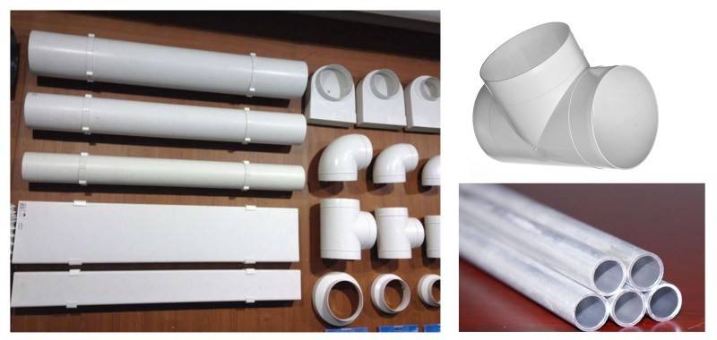 Трубы для вентиляции пластиковые: расчет размеров по таблицам, выбор материала и фитингов