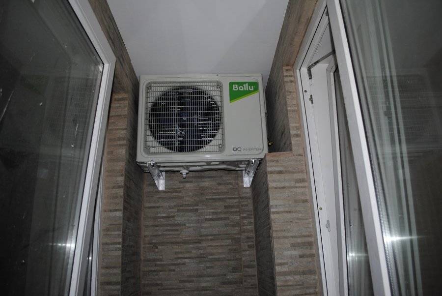Правила установки кондиционера на балконе и лоджии